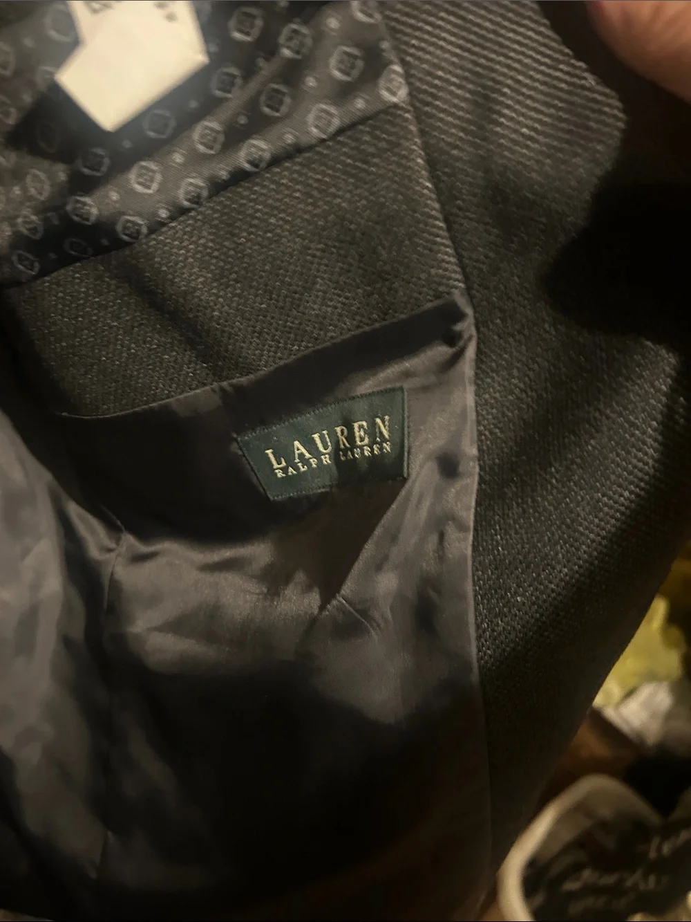 Lauren Ralph Lauren Men's Charcoal Gray Sport Coat